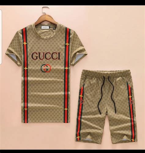 ensemble short chemise gucci|Gucci men's clothing.